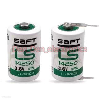 LS14250 3.6V 1/2AA แบตเตอรี่ Lithium Battery สินค้าพร้อมส่ง ของใหม่  ออกบินได้