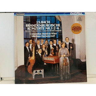 1LP Vinyl Records แผ่นเสียงไวนิล BACH-BRANDENBURGISCHE KONZERTE NR.1,2,4 (J2B106)