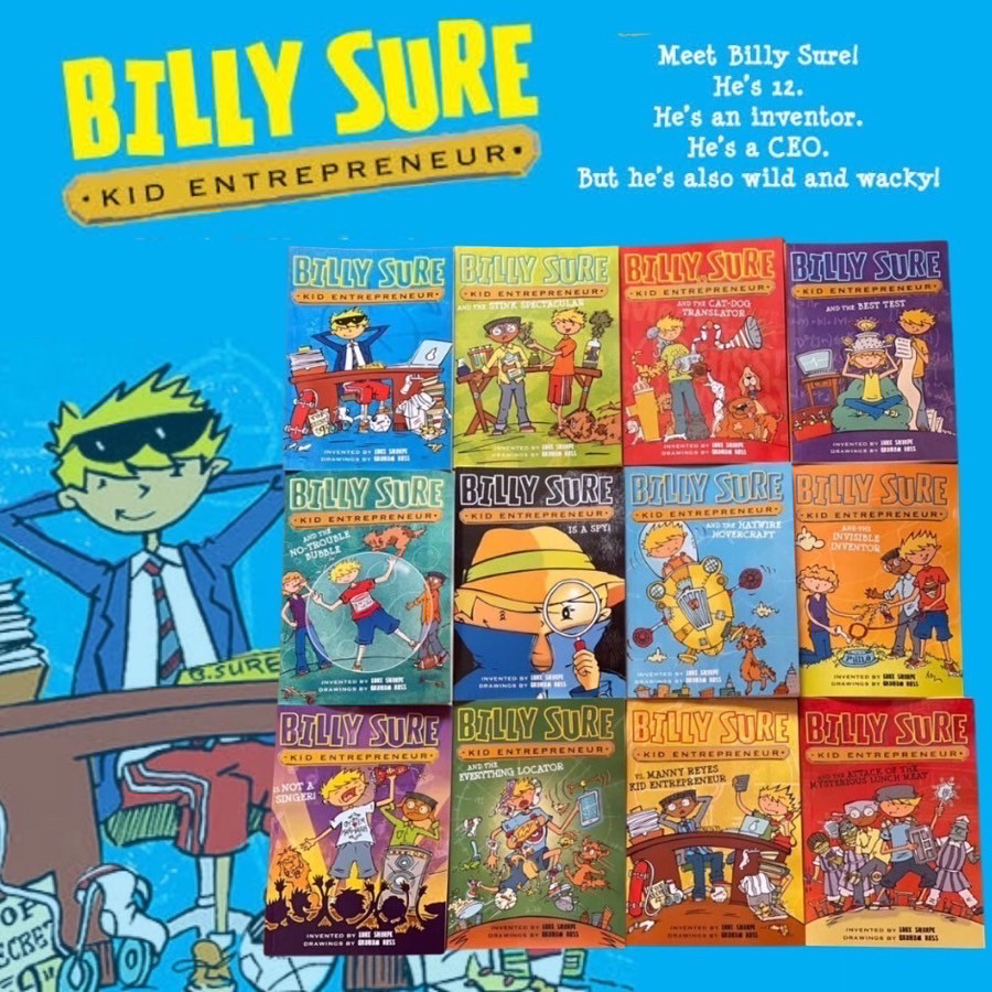 หนังสือชุด-billy-sure-kid-enterpreneur-หนังสือภาษาอังกฤษ-chapter-book-หนังสือเด็ก