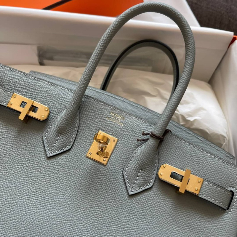 กระเป๋าสะพาย-25cm-epsom-in-gris-glacier-color-full-handmade-gold-hardware-เป็นงานดีที่สุดเย็บมือ