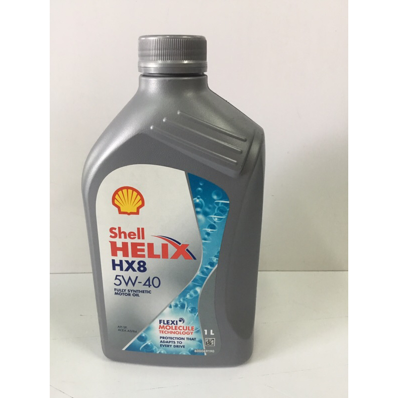 นํ้ามันเครื่อง Shell Helix HX8 5W-40 สังเคราะห์100% เบนซิล (1L ...