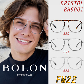 FW22 BOLON กรอบแว่นสายตา รุ่น Bristol BH6001 B20 B91 B92 [TR+Alloy/β-Titanium] แว่นของญาญ่า