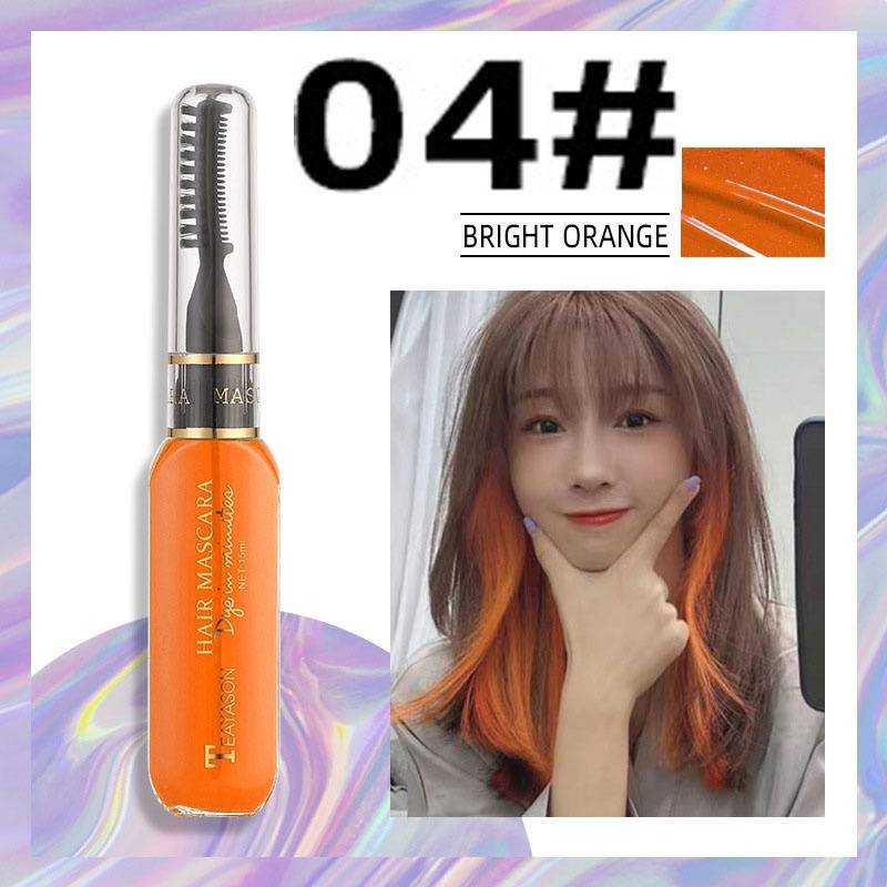 Teayason Hair Mascara มาสคาร่าย้อมสีผมชั่วคราว สีติดทน สีย้อมผมออแกนิค