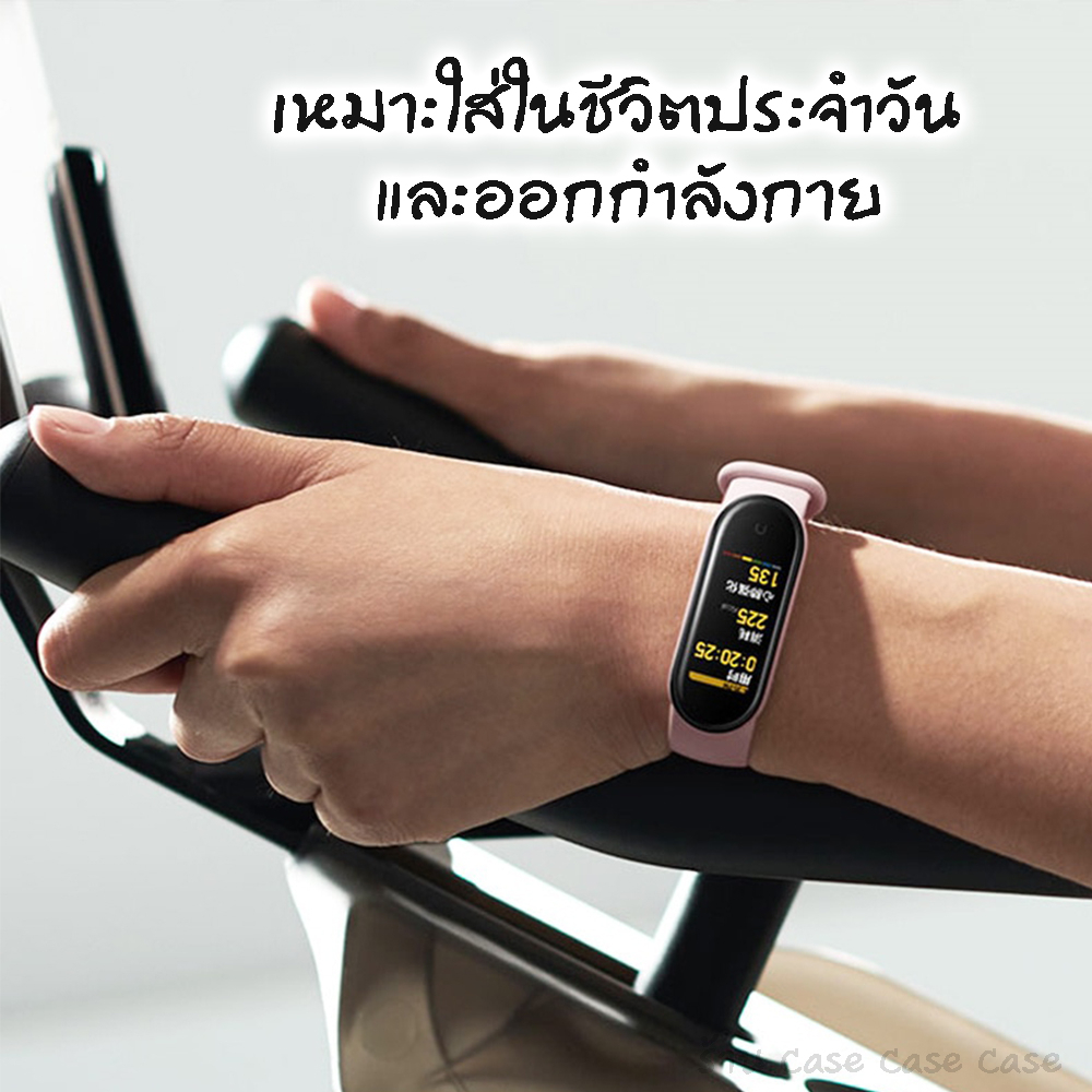 สาย-mi-band-7-6-5-4-3-ซิลิโคน-สายนาฬิกา-xiaomi-band-ส่งจากไทย