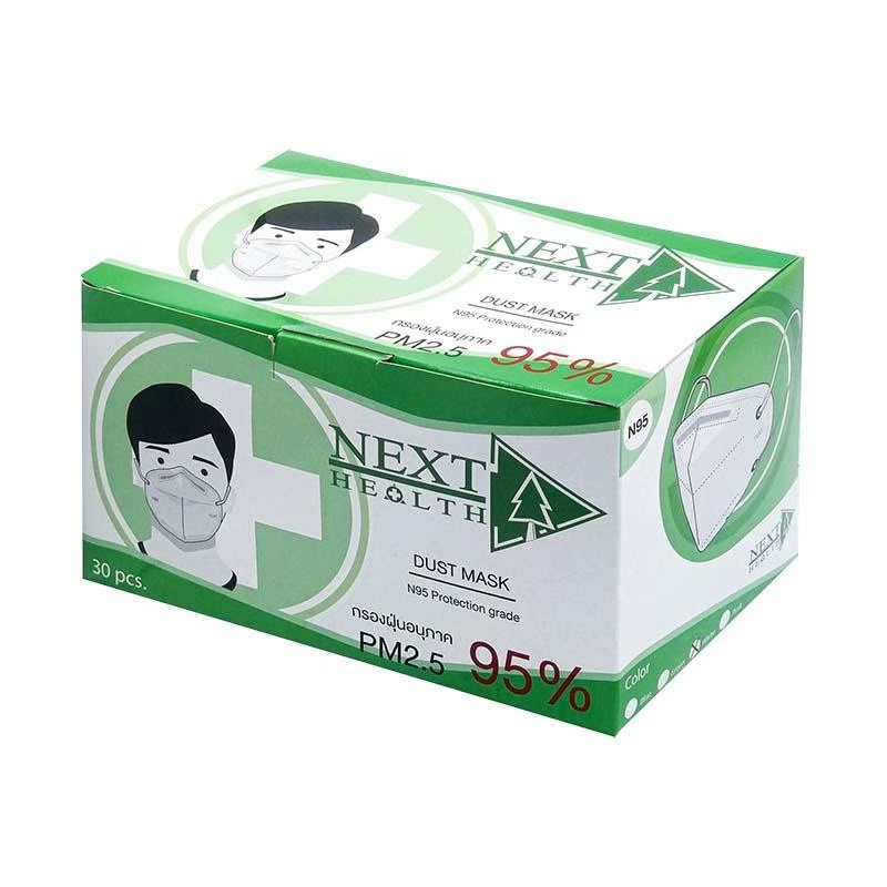 หน้ากาก-n95-protection-grade-next-health-dust-mask-pm-2-5-30ชิ้น-กล่อง-ขายยกกล่อง