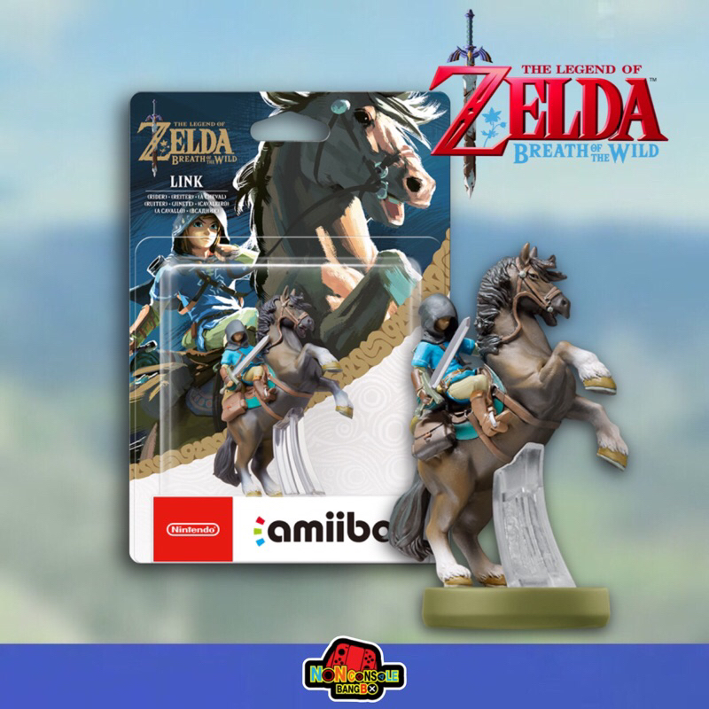 AMIIBO LINK (RIDER) THE LEGEND OF ZELDA BREATH OF THE WILD
