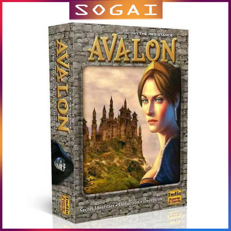 เกมไพ่-ไพ่การ์ดรีสอร์ต-avalon-ประเภทคาร์ดที่ดีที่สุด-ของเล่นเด็ก-ของขวัญ-แบบใหม่-วิธีการเล่นสนุก-การ์ดตัวละคร