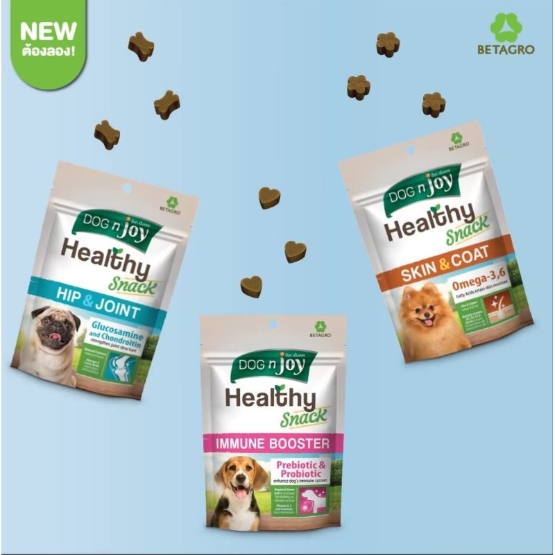 dog-n-joy-healthy-dog-snack-ด็อก-เอ็นจอย-ขนมเพื่อสุขภาพที่ดีสำหรับน้องสุนัขบรรจุ-100g