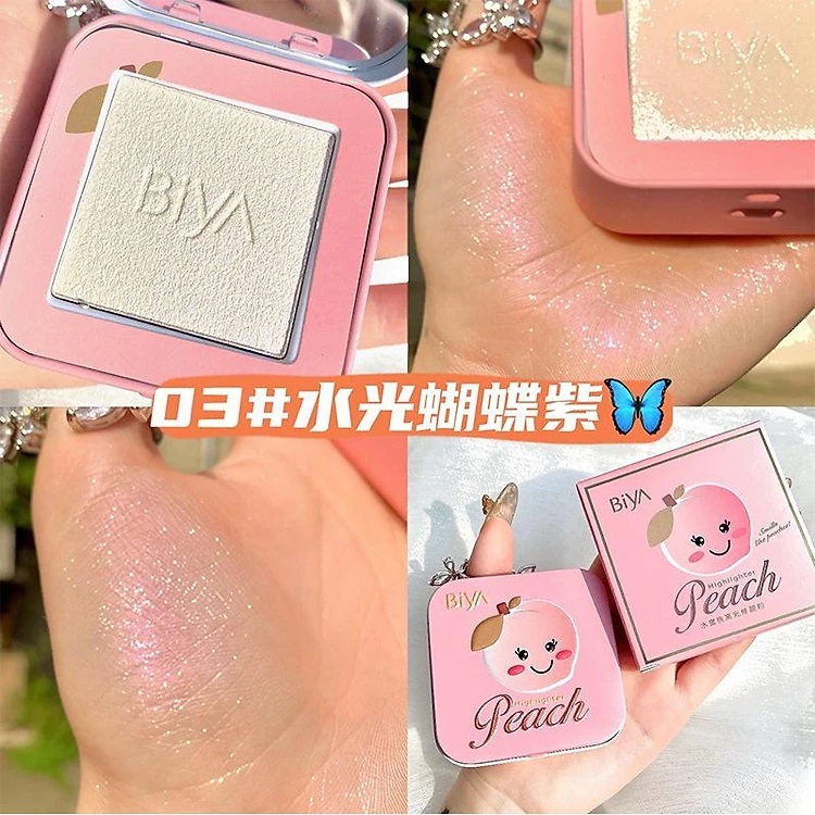 ไฮไลท์-หน้าฉ่ำวาว-ผิวหน้าสวยโกลว์-มีมิติ-biya-sweet-peach-hightlighter-6g