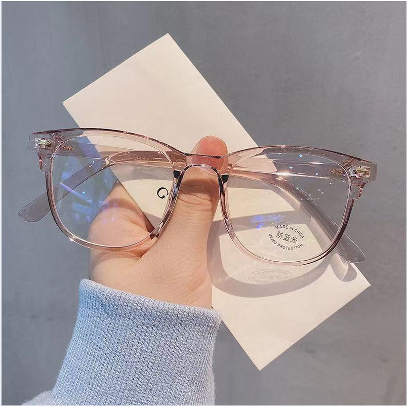 ภาพสินค้าDan8686 แว่นตาแฟชั่น เลนส์สีใส แฟชั่นเกาหลี พร้อมส่ง จากร้าน dan8686.shop บน Shopee ภาพที่ 6