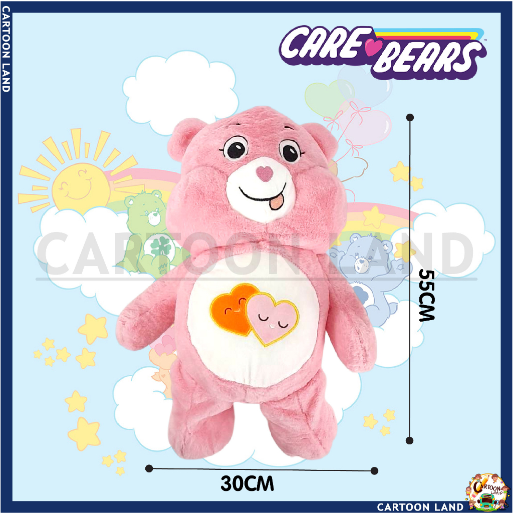ตุ๊กตาแคร์แบร์-ขนาดใหญ่-care-bears-55-cm-ตุ๊กตา-ขนนุ่ม-น่ารัก-ตุ๊กตาหมี-ขวัญสำหรับเด็ก-งานเกรดเอ-ไม่มีกล่อง