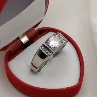 แหวนสแตนเลสแท้ 100% (18 k)