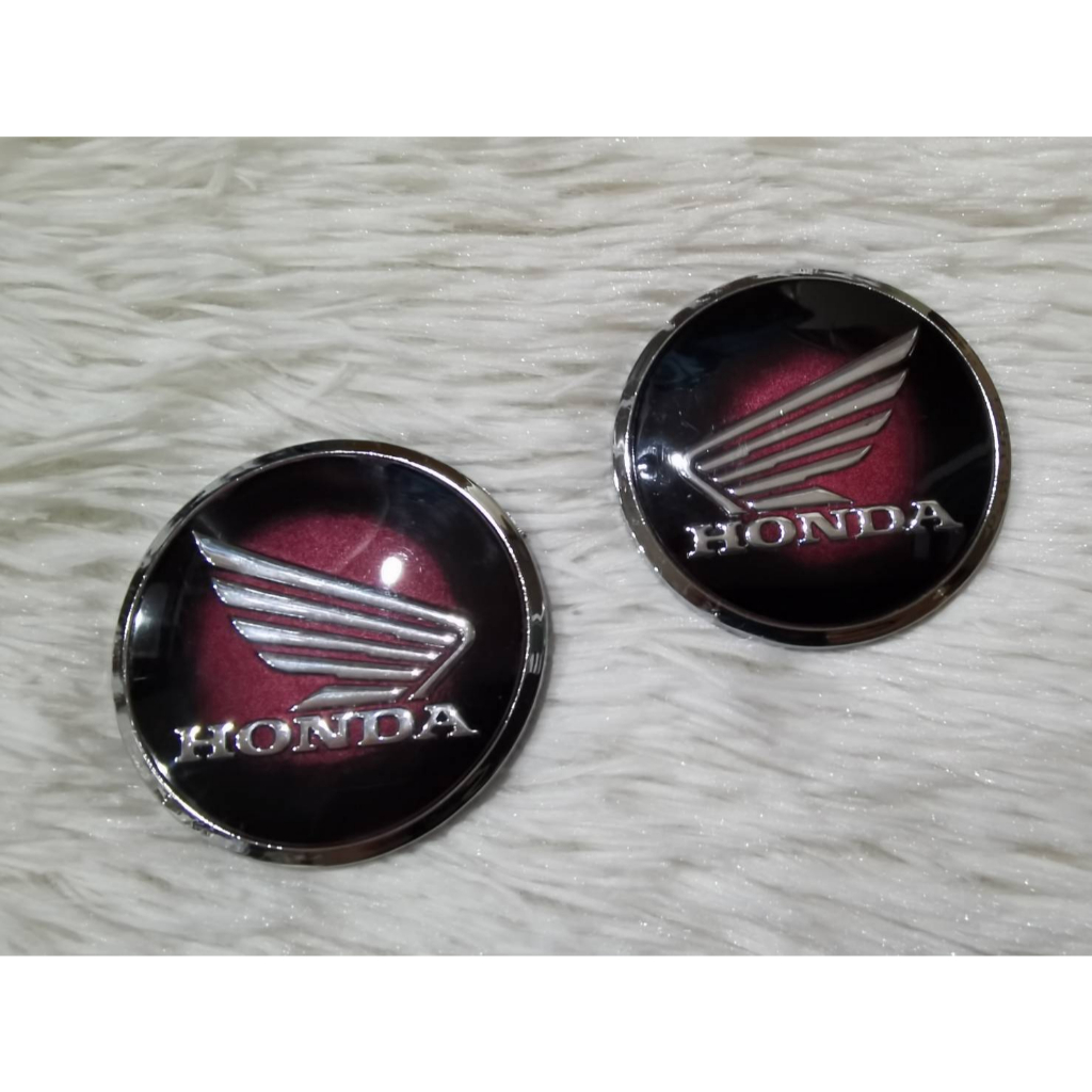 โลโก้กลม-honda-สีดำ-ขนาด-62-m-m-ขอบโครเมี่ยม-สวยๆๆจำนวน-1-คู่-มาร้านนี่จบในที่เดียว