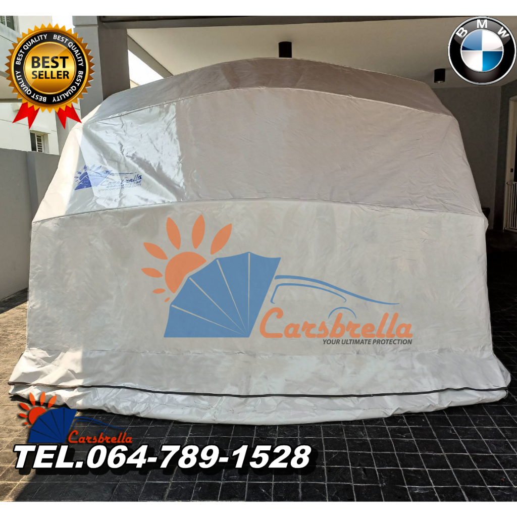 โรงจอดรถยนต์สำเร็จรูป-carsbrella-รุ่น-easy-สำหรับรถยนต์ที่มีขนาดเล็ก-ป้องกันสิ่งสกปรก-ฝุ่นละออง