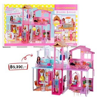 บ้านบาร์บี้หลังใหญ่ Barbie®3-Story Townhouse