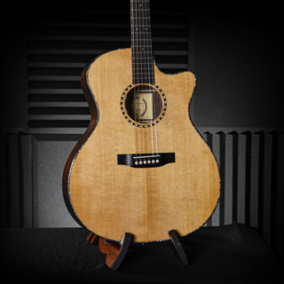 St. Matthew GA-28 Grand Deluxe TORREFIED SITKA / INDIAN ROSEWOOD St.Matthew Guitar Music  กีต้าร์ Acoustic Guitar