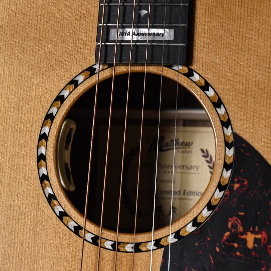 กีต้าร์โปร่ง-st-matthew-limited-edition-om-ke-10th-anniversary-solid-torrefied-sitka-spruce-koa-กีตาร์-acoustic-guitar