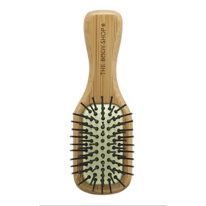 THE BODY SHOP HAIR BRUSH หวีไม้ สุดฮิต พร้อมส่ง Shopee Thailand