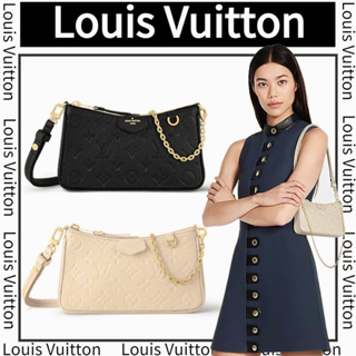 หลุยส์วิตตอง Louis Vuitton EASY POUCH ON STRAP กระเป๋าถือ/กระเป๋าผู้หญิง/กระเป๋าสายโซ่