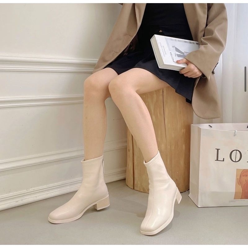 สินค้าใหม่-รองเท้าบูธสั้นหุ้มข้อ-sinsa-ankie-boots-coatsweater