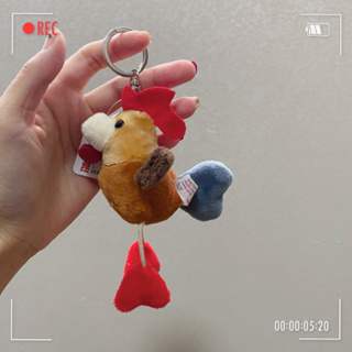 (พร้อมส่ง🌷) Chicken พวงกุญแจตุ๊กตา พวงกุญแจห้อยกระเป๋า