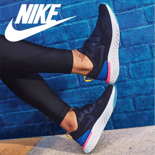 สินค้า สินค้าลิขสิทธิ์แท้ Nike Epic React Flyknit 2รองเท้าวิ่งผู้ชายและผู้หญิง