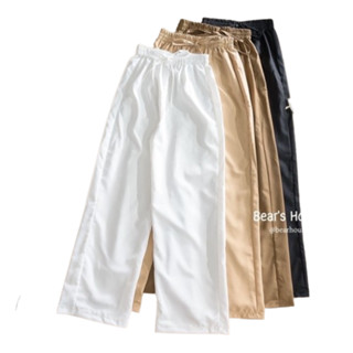 โปรโมชั่น : Rose Trousers กางเกงขายาว ทรงกระบอก ผ้าไมโคร🧸