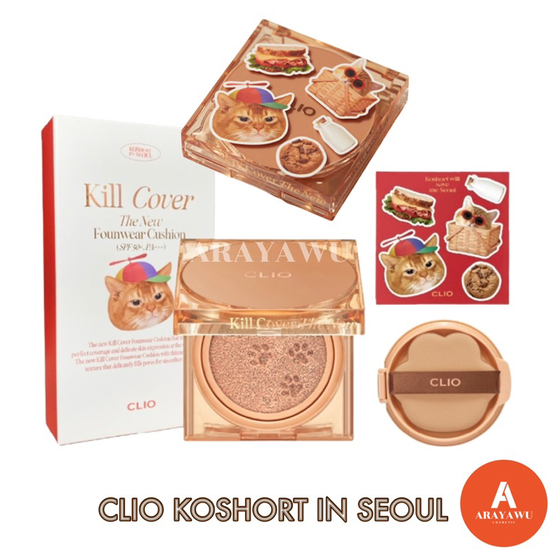 แท้-พร้อมส่ง-clio-koshort-in-seoul-kill-cover-the-new-founwear-cushion-refill