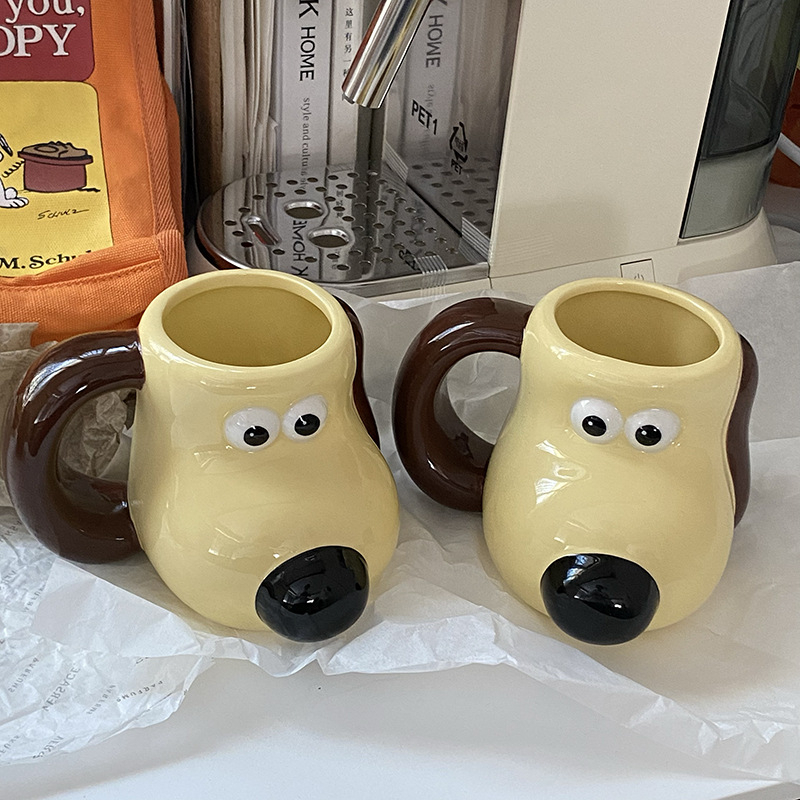 พร้อมส่ง-puppy-ceramic-mug-แก้วเซรามิค-แก้วน้ำ