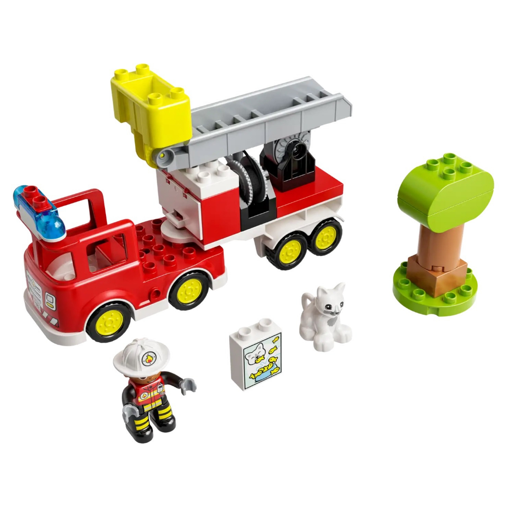 lego-duplo-10969-fire-truck-เลโก้ใหม่-ของแท้-กล่องสวย-พร้อมส่ง