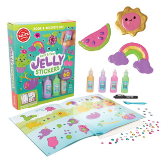 Klutz Paint &amp; Peel Jelly Stickers Craft Kit
