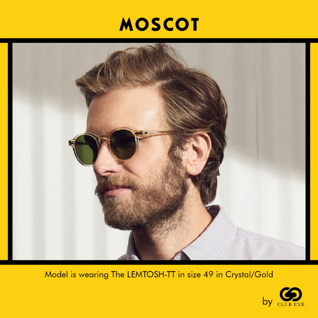 moscot-แว่นกันแดด-มอสคอต-รุ่น-miltzen-สีกรอบ-emerald-สีเลนส์-grey-ไซซ์-46-ของแท้-มีประกัน