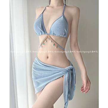 40-64kg-เซ็กซี่สีชมพูสีฟ้าบิกินี่-ชุดว่ายน้ำ-เสื้อพร้อมกางเกง-แฟชั่นเกาหลีผู้หญิง-บิกินี่-bikini-mss656