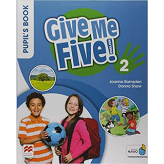 DKTODAY หนังสือ GIVE ME FIVE! 2:PUPIL’S BOOK  WITH NAVIO PACK