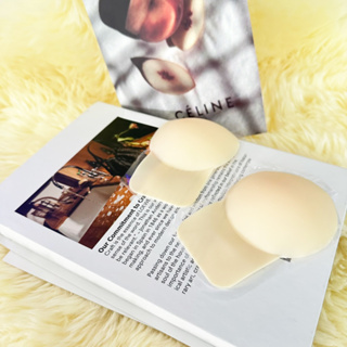✨ พร้อมส่ง 🍭chill.bkk🍭 Breast Lift Silicone Nipple Covers ไร้ขอบ เนื้อแมท บาง เบา ใส่สบาย + กระเป๋าchill
