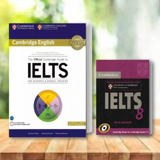 พร้อมส่ง / หนังสือ THE OFFICIAL CAMBRIDGE GUIDE TO IELTS (STUDEN TS BOOK WITH ANSWERS) (1 BK./1 DVD)