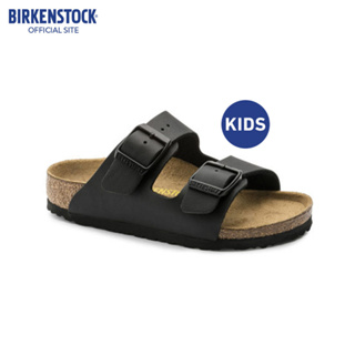 BIRKENSTOCK Arizona Kids BF Black รองเท้าเด็ก ผู้ชาย สีดำ รุ่น 1005127 (regular)