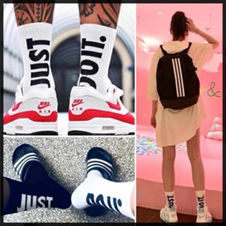 (24 ชั่วโมง พร้อมส่งในไทย)!NK STYLE FASHION DO IT Socks Sport Socks ถุงเท้าฟุตบอลยาว /ถุงเท้าครึ่งเเข้ง/ถุงเท้าฟุตบอล/ ถ