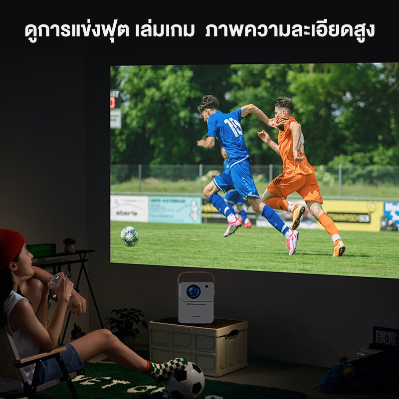 โปรเจคเตอร์-wifi-รุ่นใหม่ล่าสุด-โปรเจคเตอร์มินิ-projector-android-9-เครื่องฉายโปรเจคเตอร์-พร้อมแอพ-netlfix-youtube