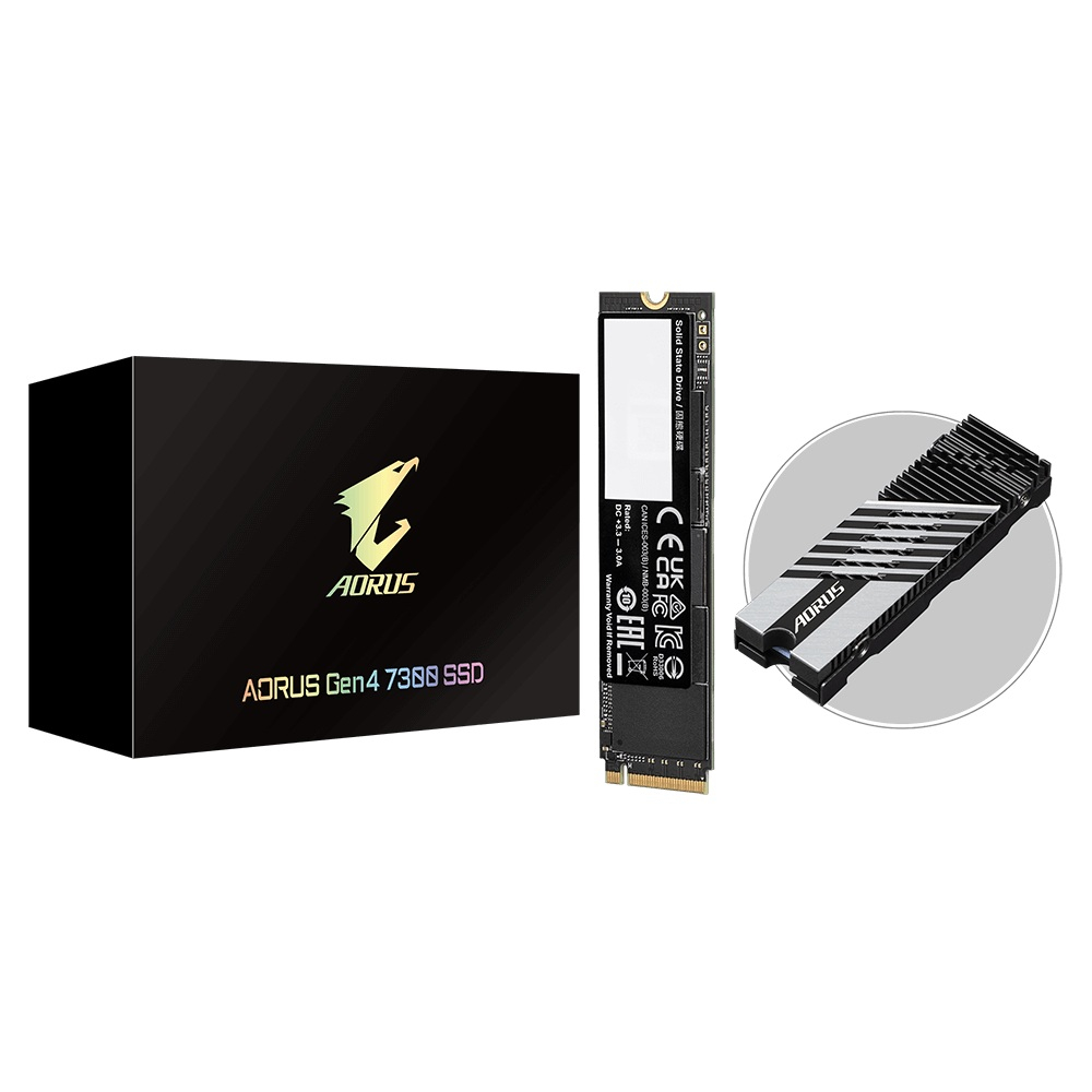 内蔵型SSD AORUS NVMe Gen4 SSD 1TB AORUS NVMe Gen4 SSD 1TB - GIGABYTE U.S.A.