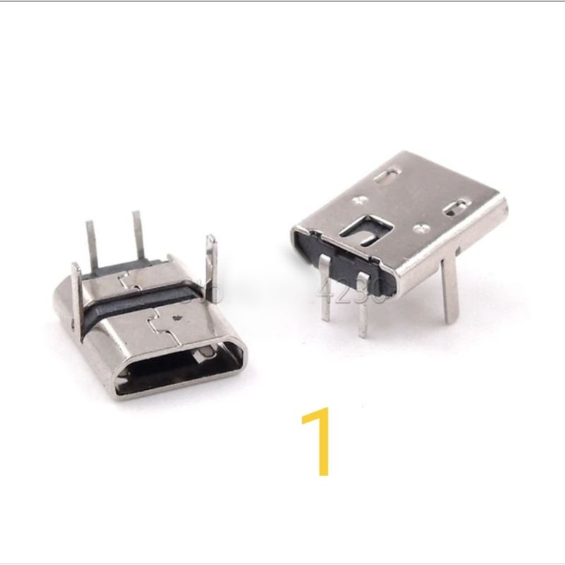 ขั้วต่อ ตัวเมีย ช่อง Micro USB 2 Pin 90 องศา | Shopee Thailand