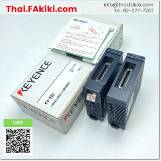 พร้อมส่ง, (B)Unused*, KV-EB1 I/O Extension Module, ยูนิตขยาย I/O สเปค -, KEYENCE (66-007-017)