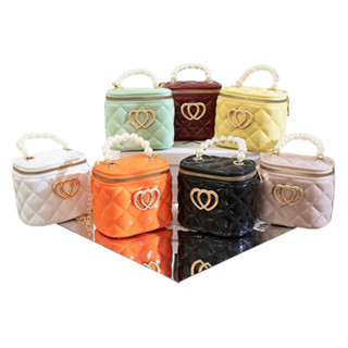 โปรโมชั่น : 【พร้อมส่ง】miss bag fashion กระเป๋าจิ๋วไข่มุกมาใหม่ กระเป๋าน่ารัก รุ่น D-1377