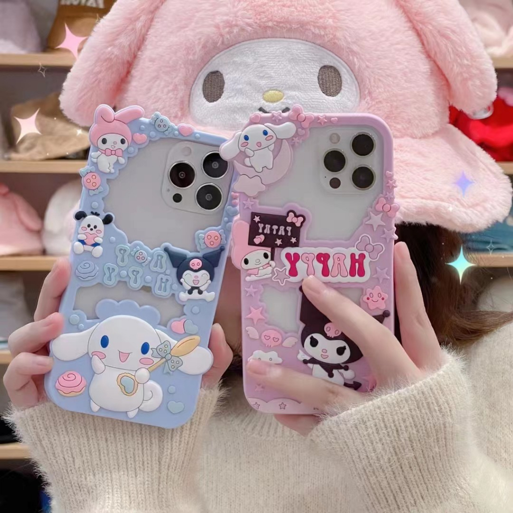 ส่งจากไทยใน24ชม-เคสไอโฟน-14-13-12-11-pro-max-เคส-iphone-14-6-7-8-plus-การ์ตูน-sanrio-tpu-พกง่ายๆ-การป้องกันการตก-case