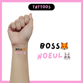 Boss &amp; Noeul tattoos (แทททูบอสโนอึล)