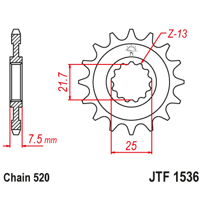 สเตอร์หน้า-jomthai-zx-6r-ex-15t-chain-520-320sp