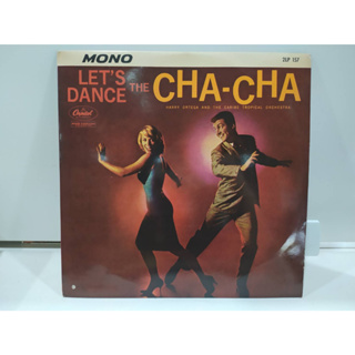 1LP Vinyl Records แผ่นเสียงไวนิล LETS DANCE THE CHA-CHA (J24C102)