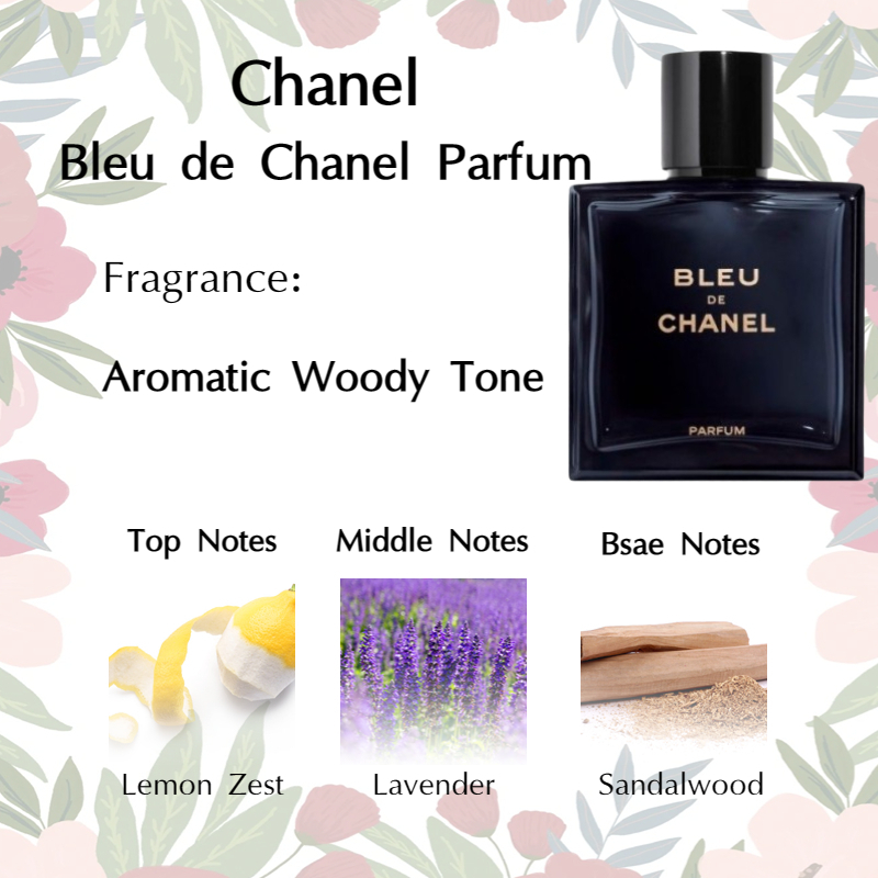 สินค้าพร้อมส่ง-ของแท้-chanel-bleu-de-chanel-parfum-2ml-5ml-10ml