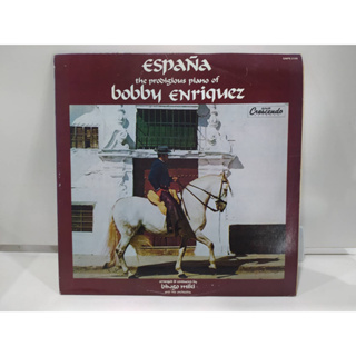 1LP Vinyl Records แผ่นเสียงไวนิล  ESPAÑA the prodigious piano of bobby enriquez  (J24C197)