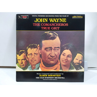 1LP Vinyl Records แผ่นเสียงไวนิล JOHN WAYNE THE COMANCHEROS TRUE GRIT  (J24D136)